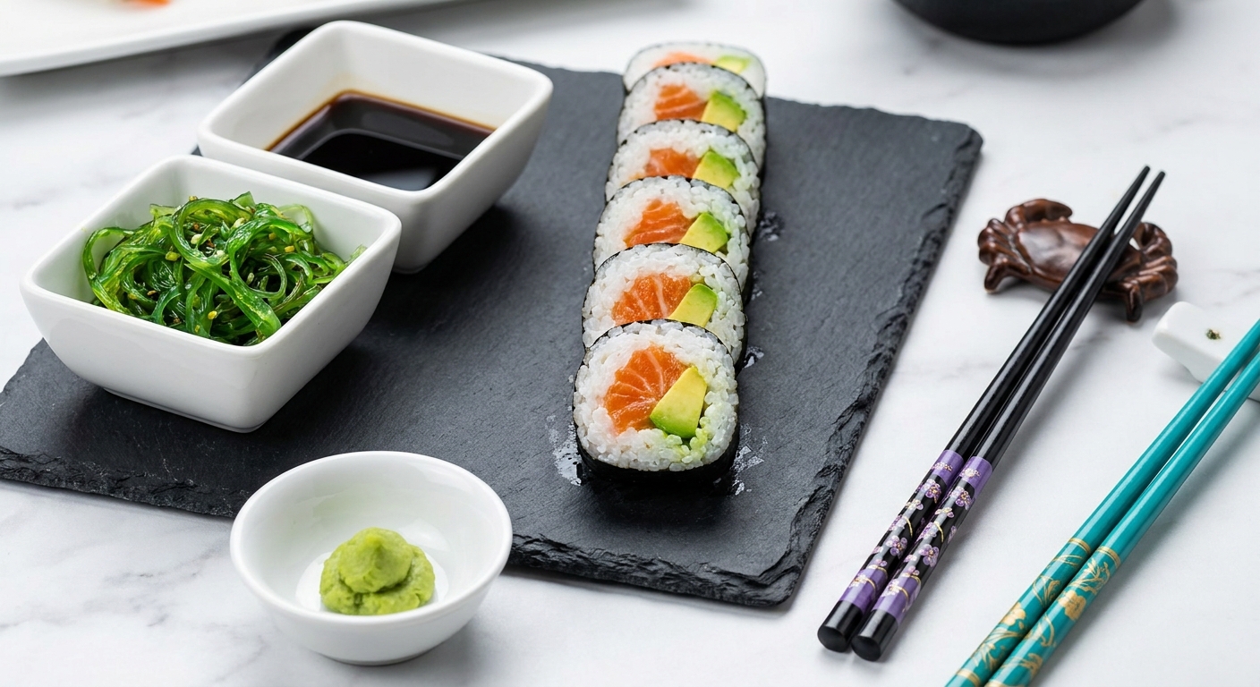 receta fácil de sushi